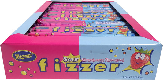 Sour Strawberry Fizzers